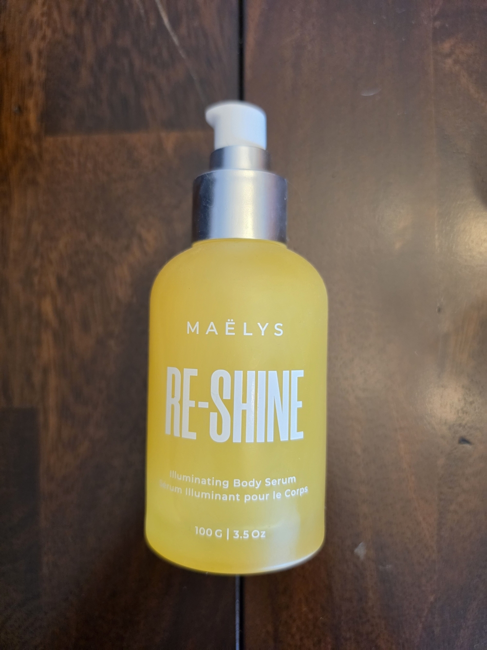 MAËLYS RE-SHINE Illuminating Body Serum - Yellow Bottle